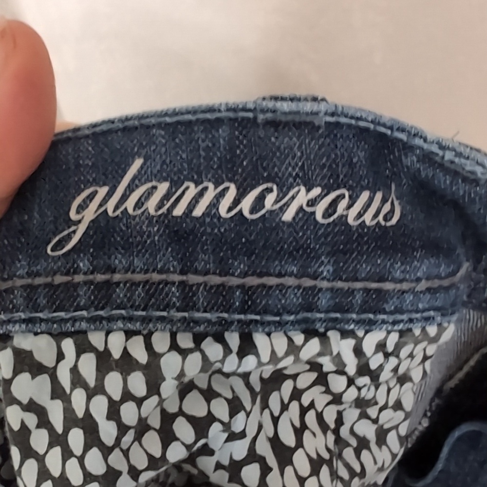 White House Black Market Noir Glamorous Boot Cut Jean Size 10R - Picture 5 of 6